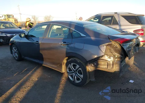 2016 Honda Civic Lx из США, поврежденный, VIN 19XFC2F55GE237956
